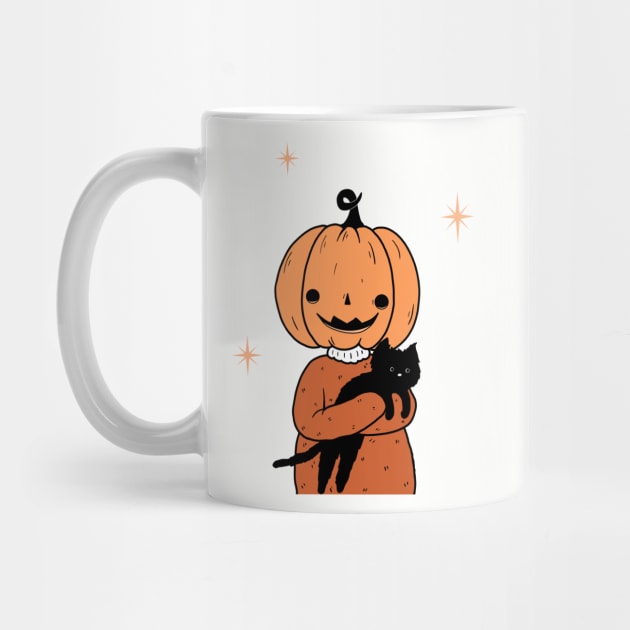 Pumpkin Friend by Little Spooky Studio